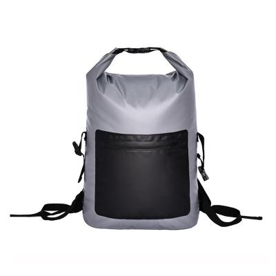 China 5l 10l 15l 20l 30l Outdoor Camping Hike Travel PVC For Travel Hiking Camping Rolltop Large Capacity Waterproof Bag Dry Bag High Quality for sale