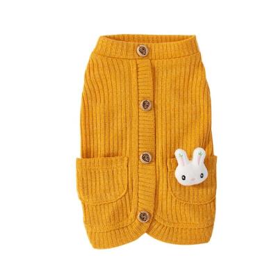 China New Bunny Cute Puppy Sweater Stocked Bipedal Cat And Dog Fashions Pet Clothes for sale