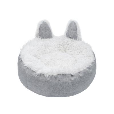 China Cat Ears Cute Removable Stocked and Creative Nest Cat Warm New Style Pet Sofa Bed for sale