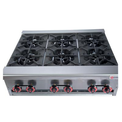 China High Efficiency Easy Operation Countertop Industrial Gas Burner For Restaurant Kitchen Stoves for sale