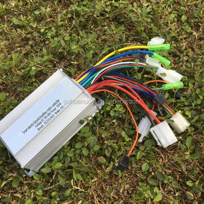 China 12v 24v 36v 48v 350w 450w 500w BLD Brushless Controller Electric Vehicle Battery DC Motor Controller HYN172-11 for sale