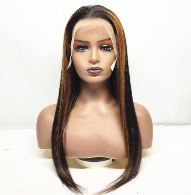 China Virgin Remy Human Hair Bone Silky Straight Full Lace Wig Unprocessed Virgin Human Hair Full Lace Wigs For Black Women for sale