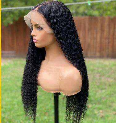 China Indian Remy Virgin Hair Wigs 180% Density 4X4 13X6 13X4 Deep Lace Frontal Water Wave Wig Brazilian Remy Human Hair Wigs for sale