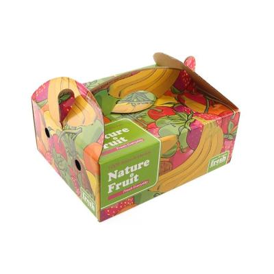 China Professional Multi Sizes Cardboard Materials Manufacturer Custom Design Low Prices Recycled Banana Cardboard Corrugated Paper Box for sale