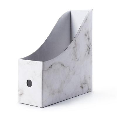 China Waterproof Marble Adhesive Paper Also Accept Custom Printed Magazine Holder Folding Paper Cardboard for sale