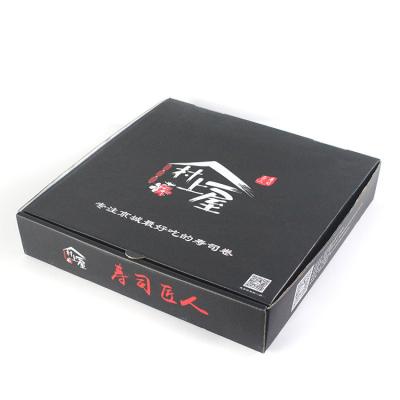 China Beautiful Glamorous Design Disposable Paper Sushi Box for sale