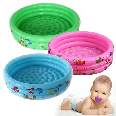 China Portable Baby Kids Children Bathtub Home Outdoor Basin Bathing Inflatable Play Dry Water Swimming Pool Piscina Pool for sale