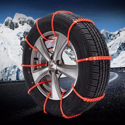 China Factory Outlet Non-slip Universal Car Plastic SUV Design Winter Strips Wheels Snow Chains Durable Car-styling Snow Chains for sale