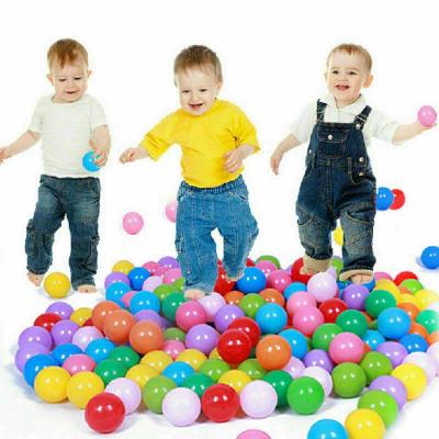 China Funny Colorful Sports Macaron Baby Soft Plastic Balls Water Pool Surf Ball Pitches Toys Kids Ball Pools for sale