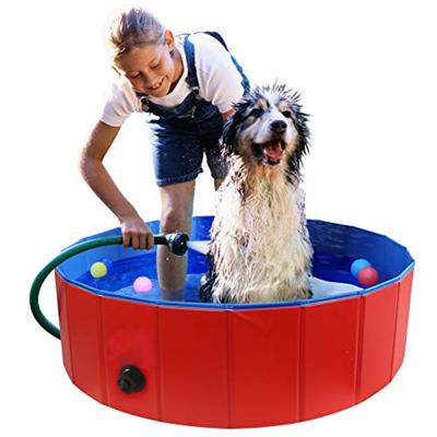 China Amazon Sustainable Product 2021 Dog Products Dog Cleaning Collapsible Dog Bath Pool Pet Supplies for sale