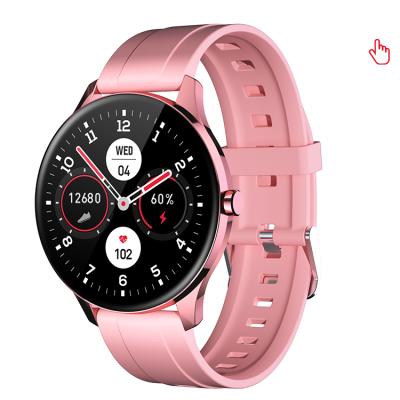 China Hot Selling Waterproof Heart Rate Blood Pressure Smart Watch Pedometer New Design Ip68 Touch Screen Smartwatch for sale