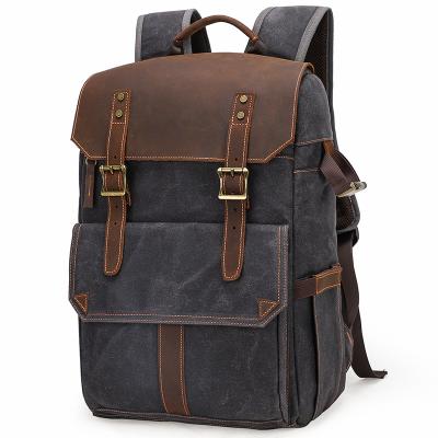 China Large DSLR/SLR Mirrorless Camera Design Camera Backpack Case With Waterproof Laptop Compartment Camera Bags for sale