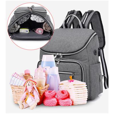 China High Quality Travel Mummy Baby Diaper Bag Large Capacity Multifunctional Custom Mummy Backpack Bags for sale