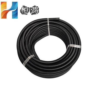 China Factory price synthetic rubber suppliersouter braid flexible hydraulic rubber hose for sale