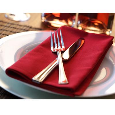 China Vlovelife Cheap 30*30cm Eco-friendly Cloth Tablecloths Napkin Solid Washable Dinner Napkins For Weddings Holiday Party for sale