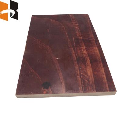 China Concrete Construction 18mm Manufactures Hardwood Film Faced Poplar Plywood for sale