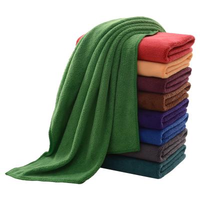 China Compressed Ready To Ship Custom Microfiber Cloth Hair Towel Custom Size for sale