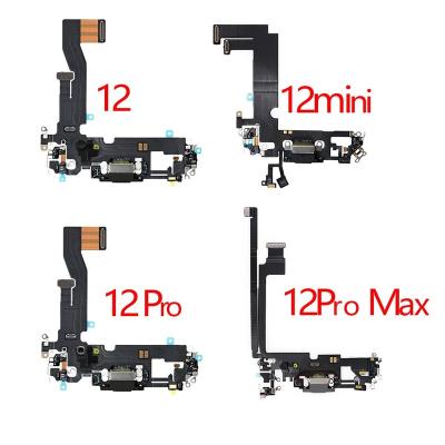 China 100% Original USB Charger Dock Charging Left Connector with Microphone Mic Flex Cable Tail Plug for iPhone 12 Pro Max Mini 12 Pro 12/12 Mini/12 Pro/12 Pro Max for sale