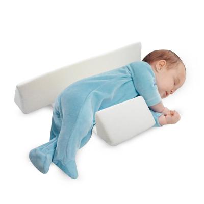 China Newborn Baby Sleep Positioner Pillow Anti-Static Protective Anti-Roll Cushion Support Prevent Baby Flat Head Pillow for sale