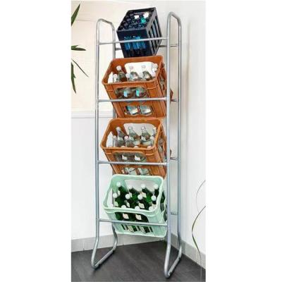 China Sustainable Kitchen Storage Metal Shelves Rack Vendor Retail Rack for sale