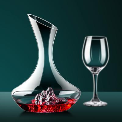 China NO factory wholesale Crystal Glass Drinkware Antique Glass Crystal Wine Decanter for home for sale