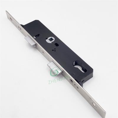 China China Modern Design Durable Aluminum Locking Door Lock Cylinder Interior Door Lockable Black Accessories for sale