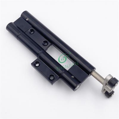 China Durable Hot Selling Folding Door Hinge Aluminum Small Roller Interior Exterior Sliding Black Hinges for sale