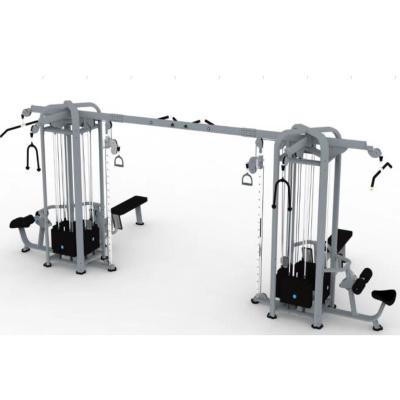 China ADS-046 Commercial Fitness Equipment Commercial Gym Use ADS-046 Multi Functional Selectorized 8 Station Pin Loaded Pin Loaded Machine for sale