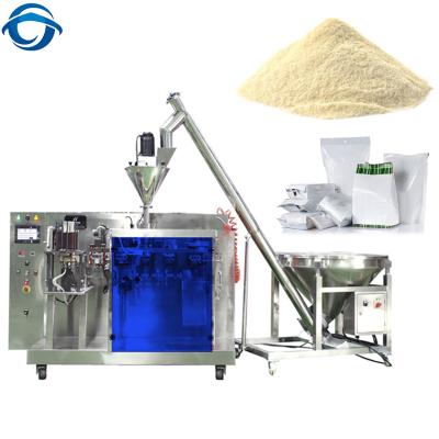 China Automatic 1000G Food Powder Premade Doypack Packaging Machine with Auger Filler and Screw Conveyor for sale