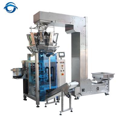 China Beverage Nitrogen Gas Filling Potato Chips Packing Machine for sale