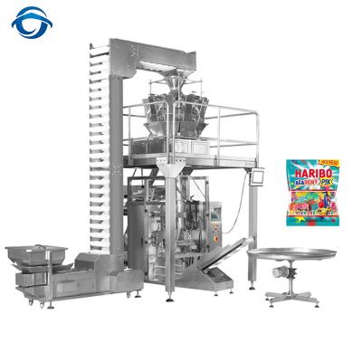 China Multi Head Candy Bear CLOTHING Weigher Gummy Pouch Packaging Machine for sale