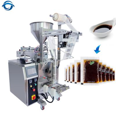 China Automatic Sauce Oil Food Vinegar Liquid Packing Machine For Sachet Filling And Sealing for sale