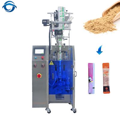 China High Accuracy Food Auger Filling Round Corner Sachet Packing Machine For Enzyme Collagen Powder for sale