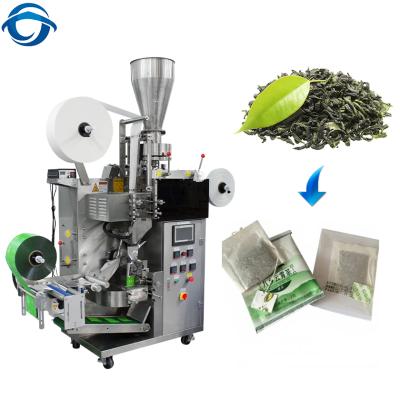 China Food Filter Inner Bag And Tea Bag Outer Packing Machine For Herbal Tea Loose Filling for sale