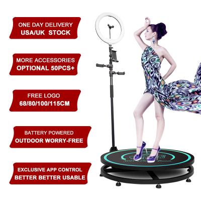 China All Public Places Indoor ODM OEM Customized Tool Camera Slow Motion 360 Degree Photo Booth Multifunctional Advertising Portable Track en venta