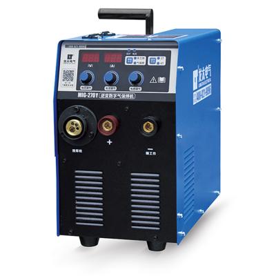 China INVERTER MIG 270 Pulse Metal Rare Gas MIG Welding Machine Digital MIG Welders for sale