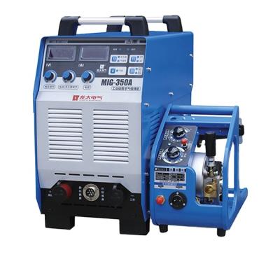 China INVERTER No Gas Flow Wire Muttahida Majlis-e-Amal Inverter MIG 350 Gassless MIG Welders CO2 MIG Welding Machine for sale