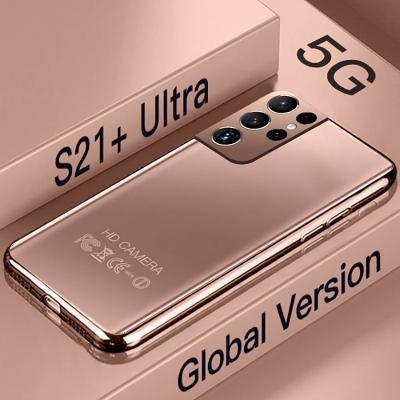 China 2021 Hot Selling S21 Android Smartphone 16GB+512GB Dual SIM Card 2021 Original 7.3 Inch Open OLED Screen Dual SIM Mobile Phones 5g for sale