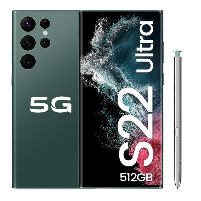 China Dual SIM Card S22 Mobile Hand Ultra+pro New Smartphones 5G Smartphone 512GB Cells 2nd Phone Cheap Gaming Phone for sale