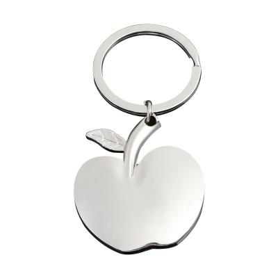 China Each Creative New Design Custom Logo Gift Souvenir Bag Dangle Durable Apple Key Chain for sale