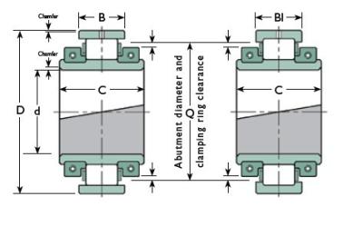 China 01B390M, 01B390M bearing, 01B390Msplit roller bearing for sale