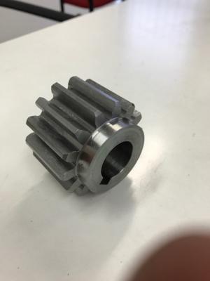 Chine Pinion  gear 64x25x50mm ,matched with slewing bearing with gear，42CrMo material,in stock à vendre