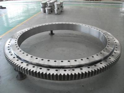 China RKS.161.14.0644 crossed roller Slewing bearing  574x742.8x56 mm for sale