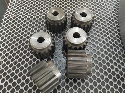 China Pinion gear 96x84x50mm matched with slewing bearing E.750.20.00.B with teeth for sale