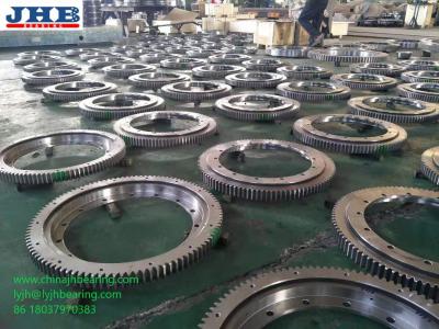 China RKS.322300101001 crossed roller Slewing bearing with external gear 980x1296x114 mm for sale