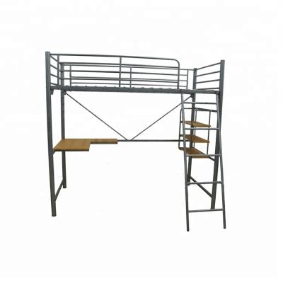 China Cheap Strong And Durable Metal Dormitory Beds Room Design School Furniture Double Metal Bunk Bed for sale