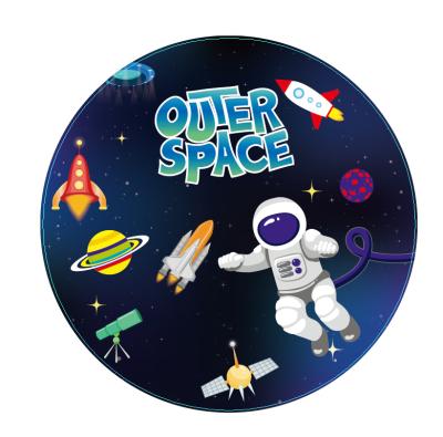 China Party Supplies Style Space Astronaut Birthday Party Paper Plate Banner Napkin The New Kids Birthday Party Decorations for sale