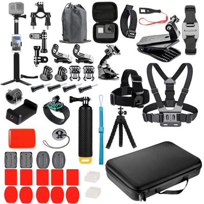 China TOPU.YDJI OSMO Gopro Action Camera Accessory 2019 Compatible Set Kit Or With For Gopro Hero 9 8 7 6 5 4 3 2 Time Black GT-90 Plastic for sale