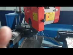 tube cutting angle cutting machine with servo feeding