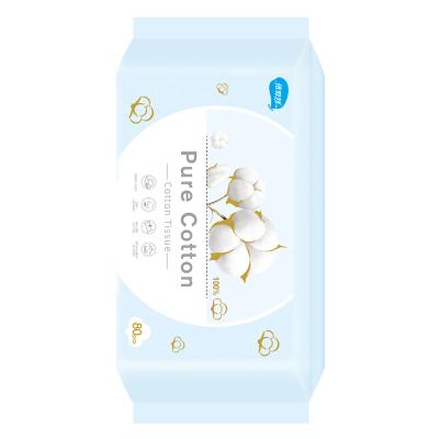 China Cheap Price Factory Price Tablet Cleansing Soft Cotton Facial Tissue Pack for sale